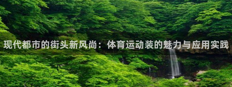 vsport体育在线官网：现代都市的街头新风尚：体育运动装的魅力与应用实践
