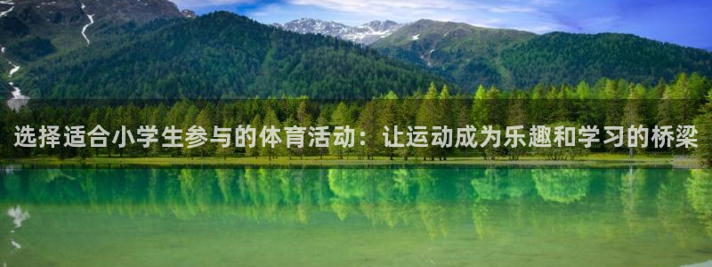 vsport体育：选择适合小学生参与的体育活动：让运动成为乐趣和学习的桥梁