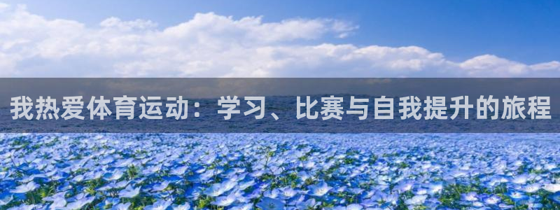 vsport体育：我热爱体育运动：学习、比赛与自我提升的旅程